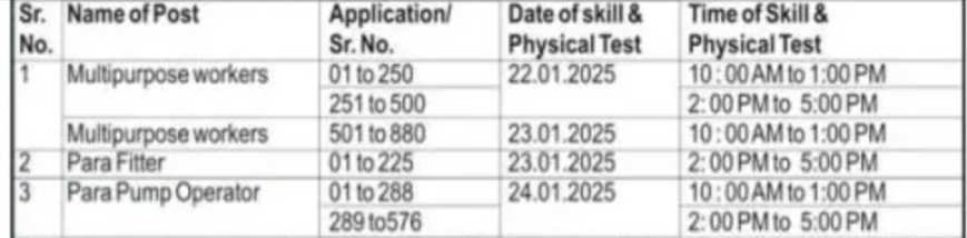 HP IPH Vibhag Amb Skill Test Exam Date 2025